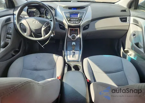 2013 Hyundai Elantra Gls z USA, uszkodzony, nr VIN 5NPDH4AE6DH329886